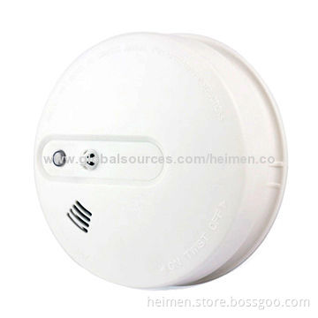 AC110V/220V Wired interconnected smoke and heat detetcor with 9V back up Battery